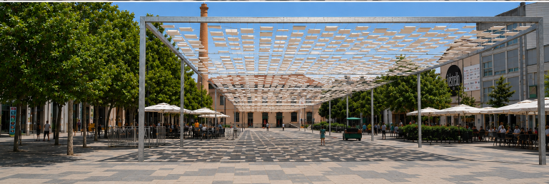 El carrer a carrer d’Ara Igualada constata la necessitat de més ombres a Cal Font