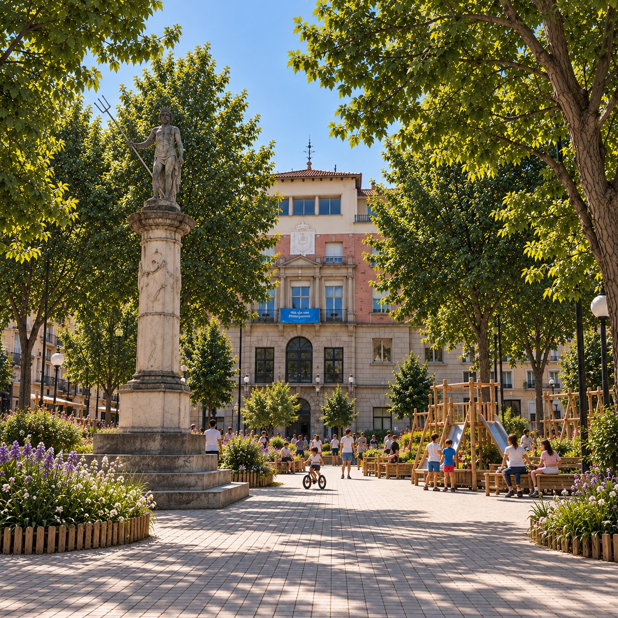 Plaça Rei Igualada
